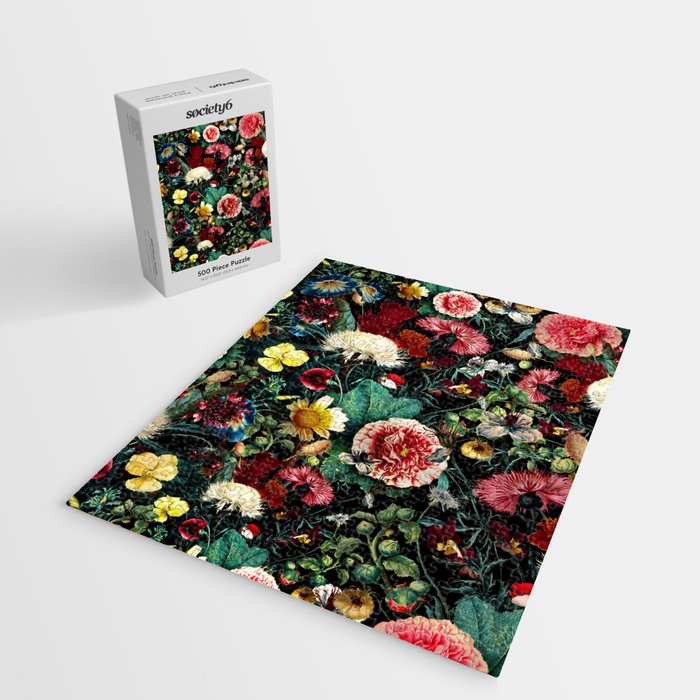 Night Vintage Garden Jigsaw Puzzle Gallery Image 2