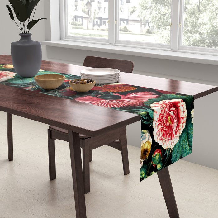 Night Vintage Garden Table Runner Gallery Image 2