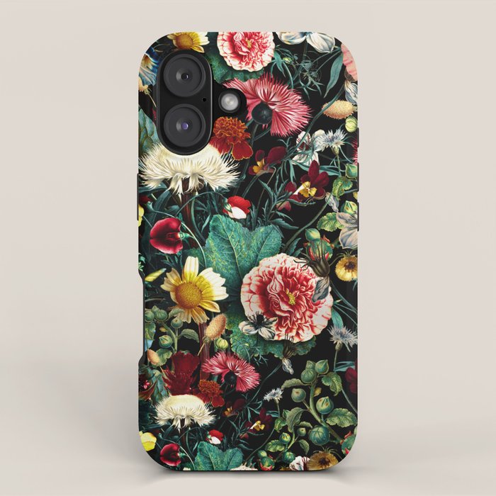 Night Vintage Garden iPhone Case Gallery Image 1