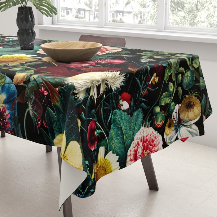 Night Vintage Garden Tablecloth Gallery Image 3