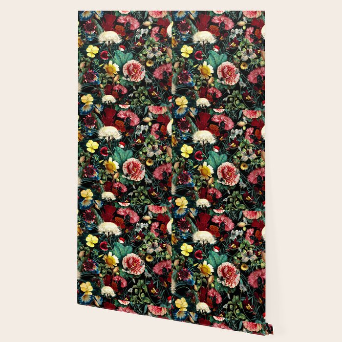 Night Vintage Garden Wallpaper Gallery Image 2