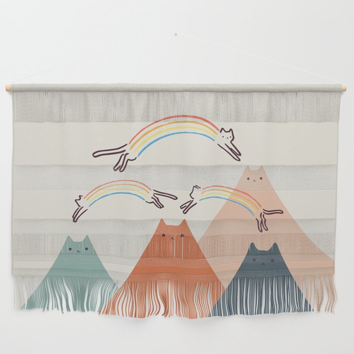 Cat Landscape 101 Wall Hanging Gallery Image 1