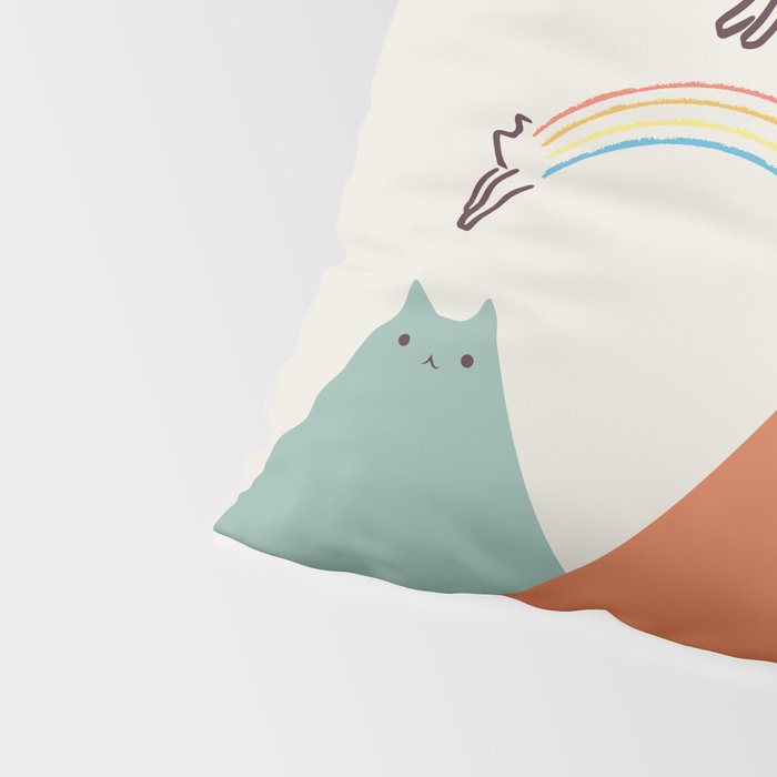 Cat Landscape 101 Pillow Sham Gallery Image 4