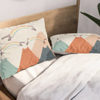 Cat Landscape 101 Pillow Sham Gallery Image 2