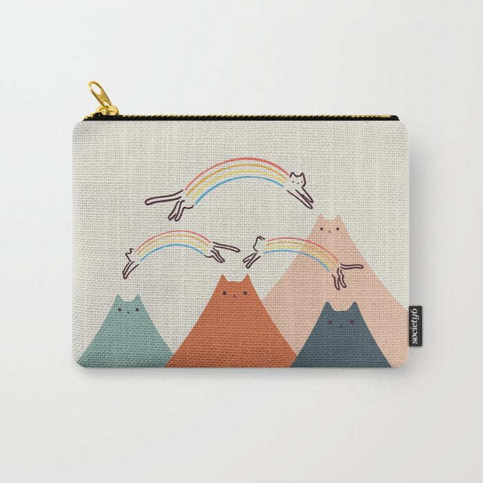 Cat Landscape 101 Carry All Pouch Gallery Image 1