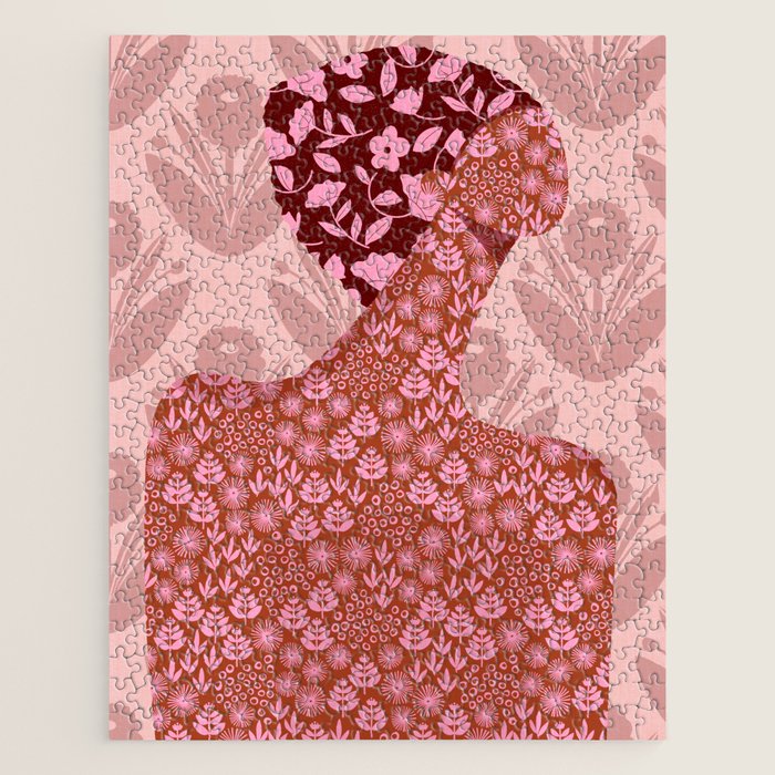 Flower Woman Jigsaw Puzzle Gallery Image 1