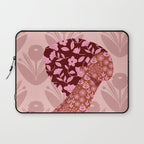 Flower Woman Laptop Sleeve Gallery Image 1