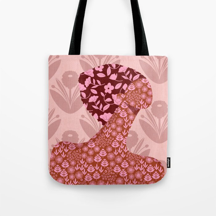 Flower Woman Tote Bag Gallery Image 1