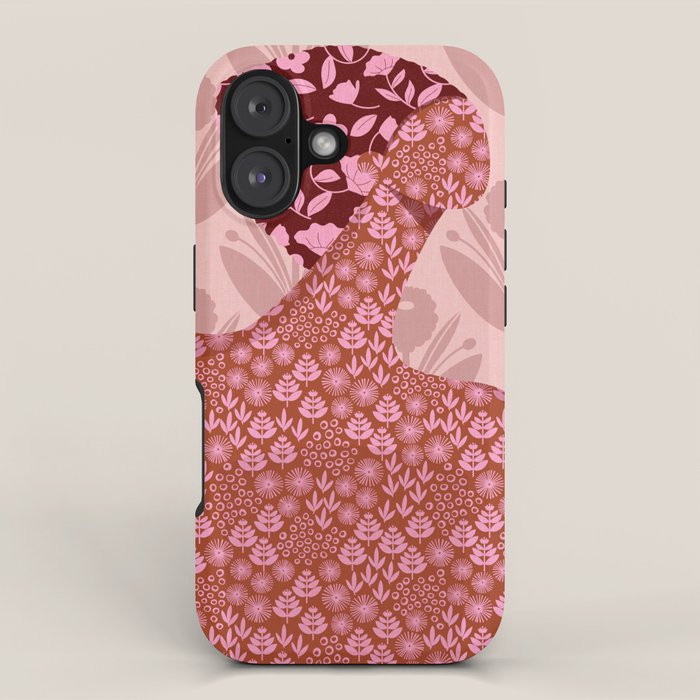 Flower Woman iPhone Case Gallery Image 1
