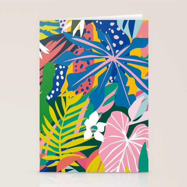 Verde Tropico Stationery Card Gallery Image 1