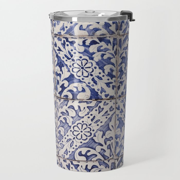 Lisbon Tile Travel Mug Gallery Image 2
