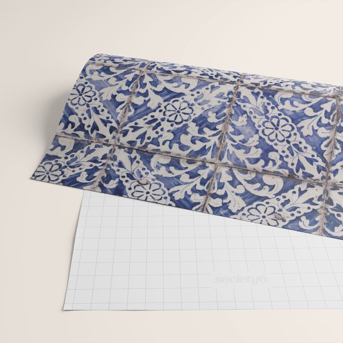 Lisbon Tile Wrapping Paper Gallery Image 2