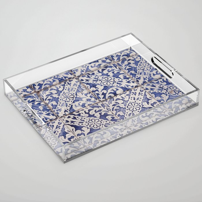 Lisbon Tile Acrylic Tray Gallery Image 1