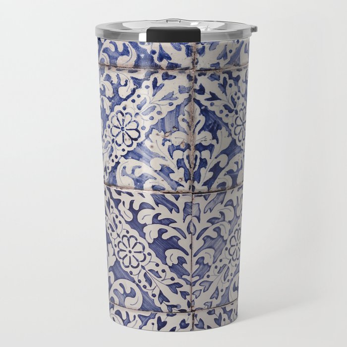 Lisbon Tile Travel Mug Gallery Image 1