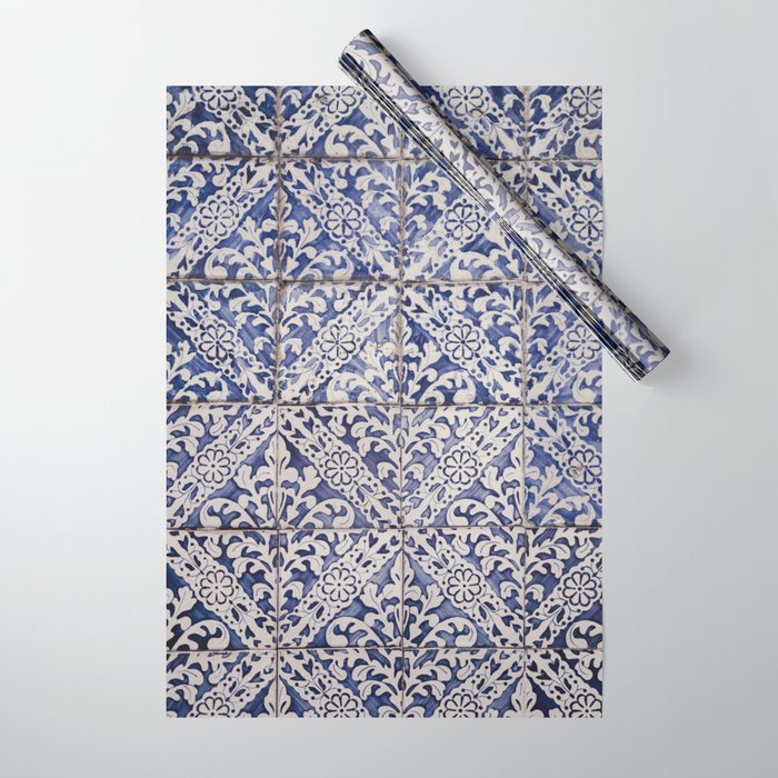 Lisbon Tile Wrapping Paper Gallery Image 1