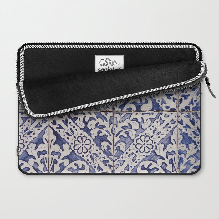 Lisbon Tile Laptop Sleeve Gallery Image 2
