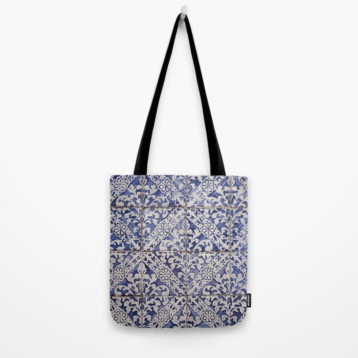 Lisbon Tile Tote Bag Gallery Image 2