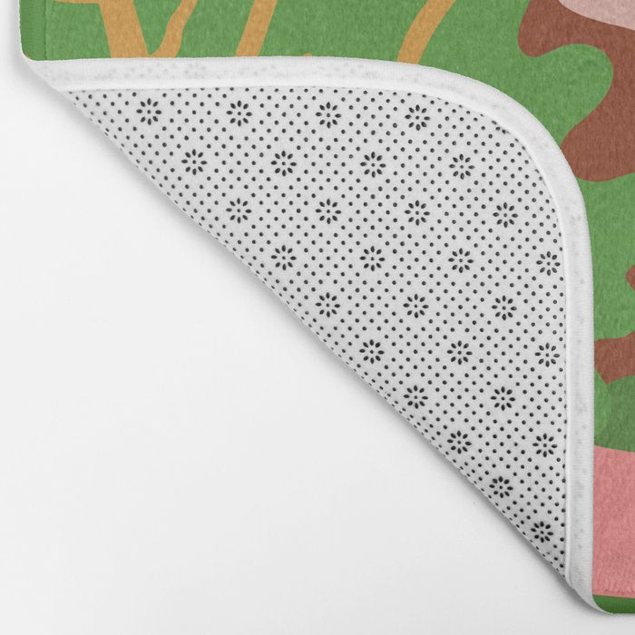 FARMFOLK COLLARD GARDEN Bath Mat Gallery Image 2