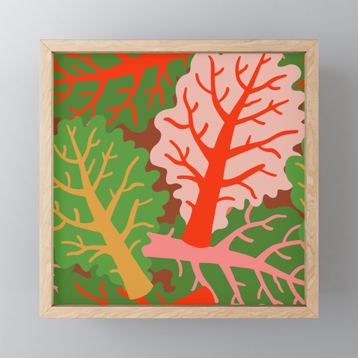 FARMFOLK COLLARD GARDEN Mini Art Print Gallery Image 1