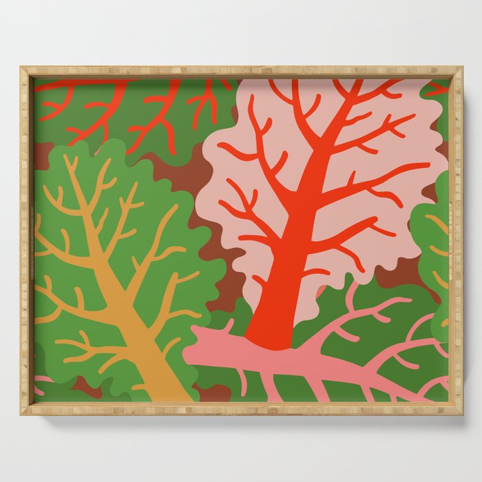FARMFOLK COLLARD GARDEN Serving Tray Gallery Image 1