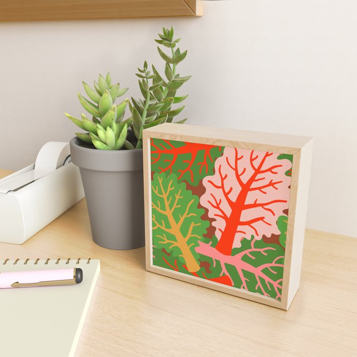 FARMFOLK COLLARD GARDEN Mini Art Print Gallery Image 2