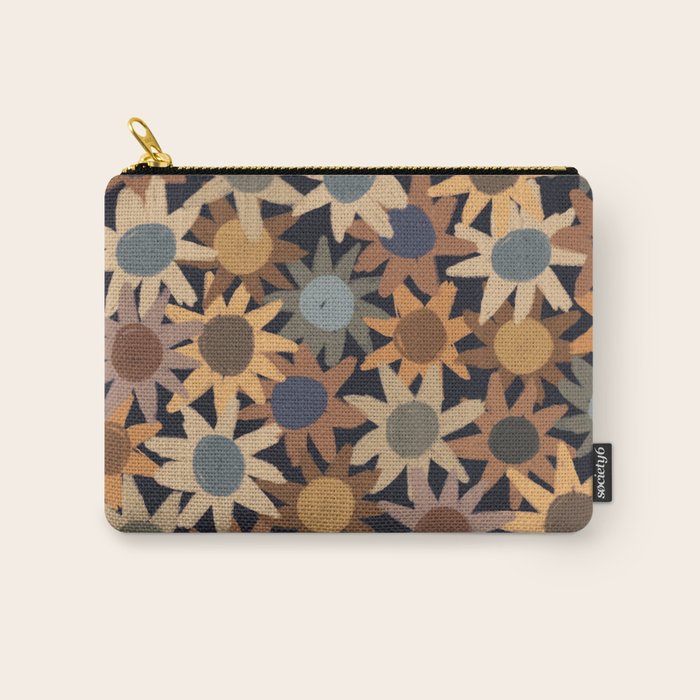 Hand Drawn Florals #5 Carry All Pouch Gallery Image 1