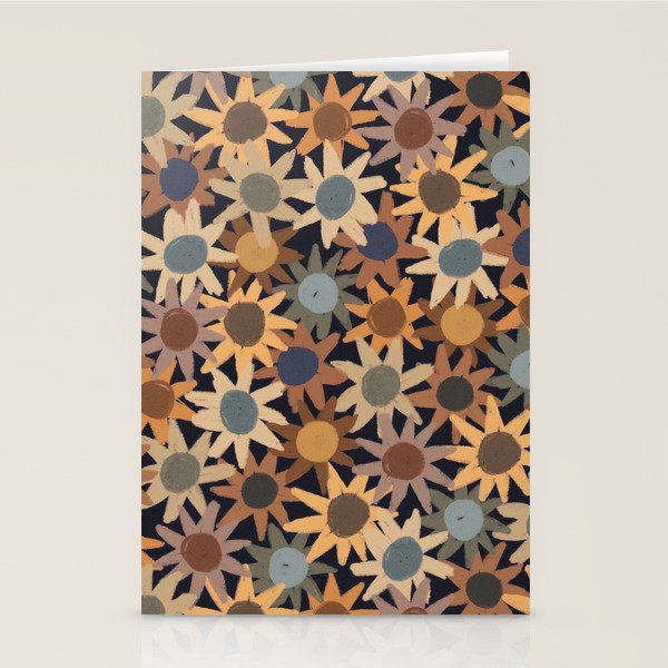 Hand Drawn Florals #5 Stationery Card Gallery Image 2