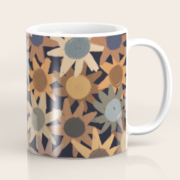 Hand Drawn Florals #5 Coffee Mug Gallery Image 1
