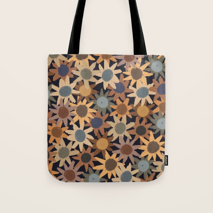 Hand Drawn Florals #5 Tote Bag Gallery Image 1