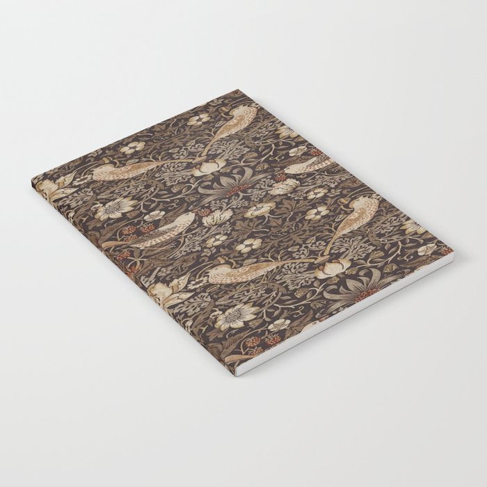 William Morris strawberry thief design Notebook Gallery Image 2