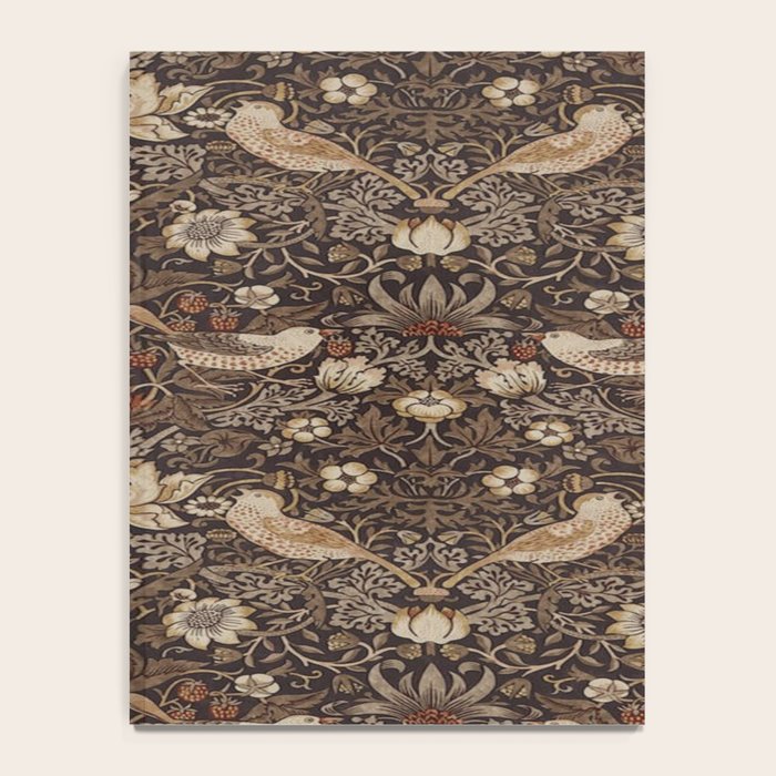 William Morris strawberry thief design Notebook Gallery Image 4