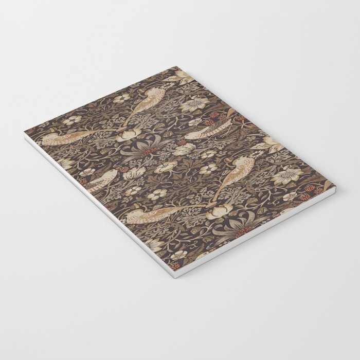 William Morris strawberry thief design Notebook Gallery Image 3