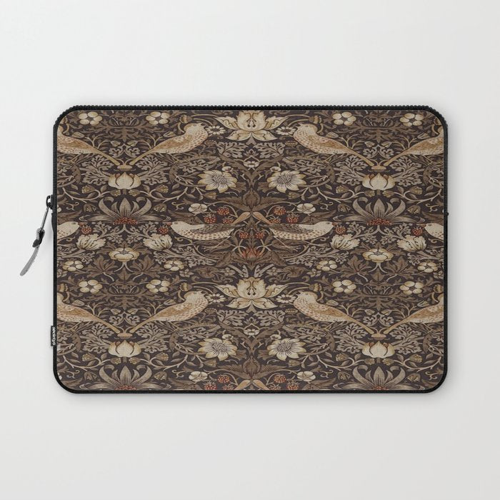 William Morris strawberry thief design Laptop Sleeve Gallery Image 1
