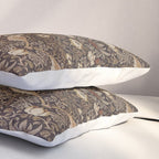 William Morris strawberry thief design Pillow Sham Gallery Image 3