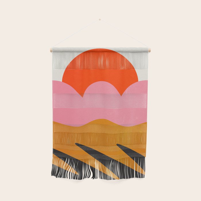 Landscape 02: Mid Century Abstraction Wall Hanging Gallery Image 1