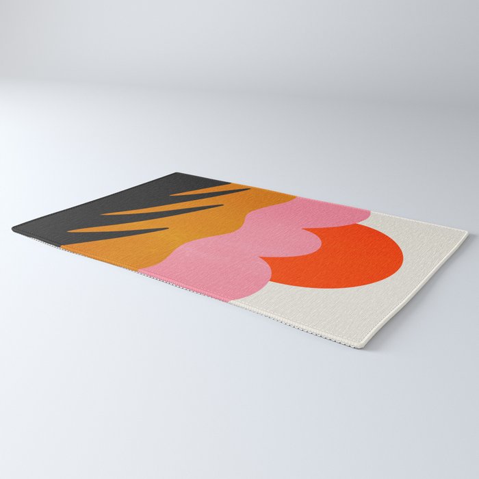 Landscape 02: Mid Century Abstraction Rug Gallery Image 3