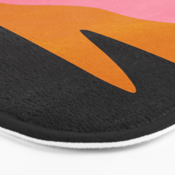 Landscape 02: Mid Century Abstraction Bath Mat Gallery Image 3