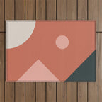 Orbit 06 Modern Geometric Outdoor Rug Gallery Image 1