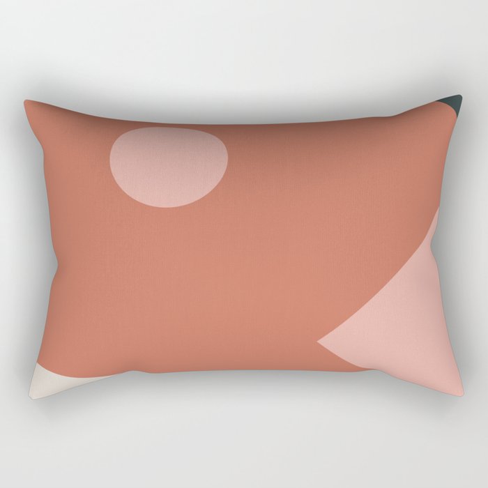 Orbit 06 Modern Geometric Rectangular Pillow Gallery Image 1