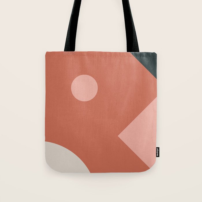 Orbit 06 Modern Geometric Tote Bag Gallery Image 1
