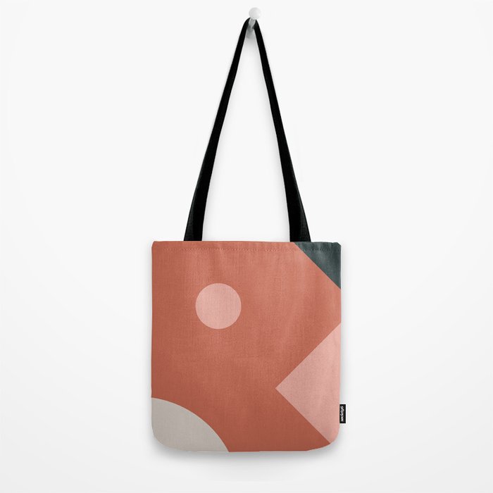 Orbit 06 Modern Geometric Tote Bag Gallery Image 2