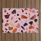 Terrazzo Rosé Outdoor Rug Gallery Image 1