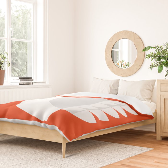 Geometric swan Duvet Cover Gallery Image 2