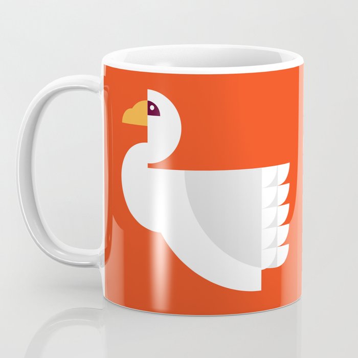 Geometric swan Coffee Mug Gallery Image 3