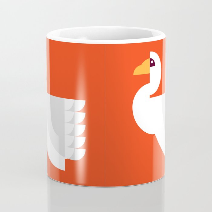 Geometric swan Coffee Mug Gallery Image 4