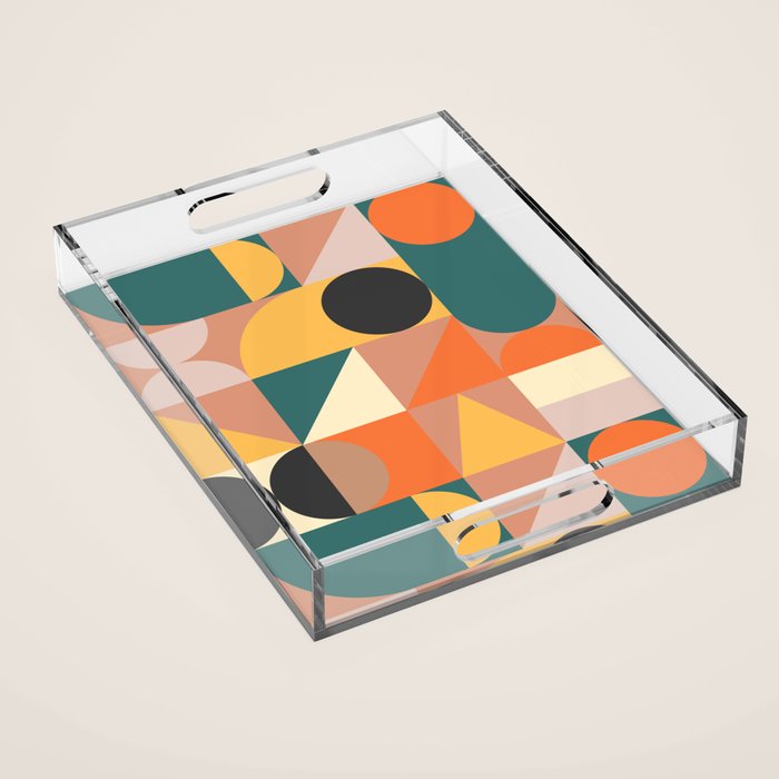 Mid Century 35 Acrylic Tray Gallery Image 1