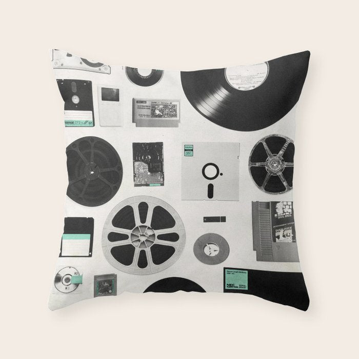 Data Throw Pillow Gallery Image 1