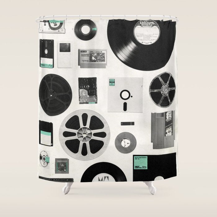 Data Shower Curtain Gallery Image 1
