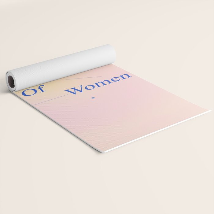 The Power Of Women Yoga Mat Gallery Image 2