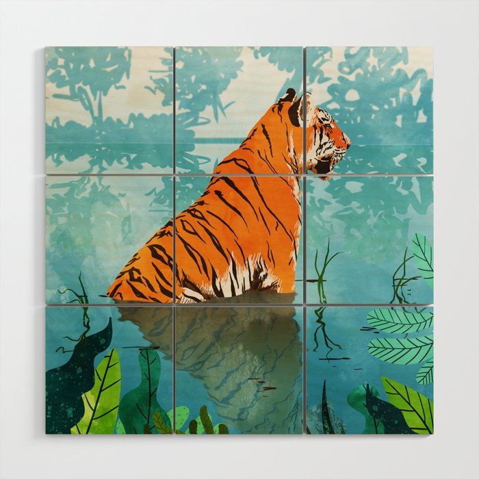 Tiger Creek Wood Wall Art Gallery Image 1